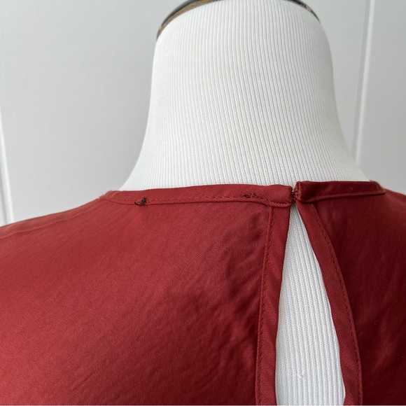 House of Harlow 1960 Rust Circle Keyhole Formal Dress - Picture 9 of 9